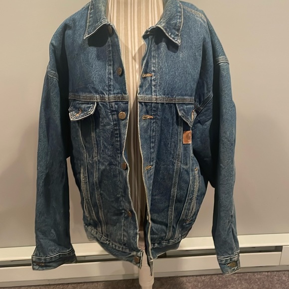 Carhartt Other - Vintage Carhartt lined Denim Jacket